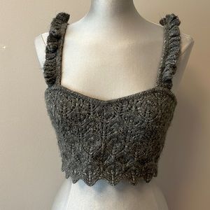 Zara knit crop top